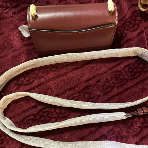 Coach Bandit Crossbody Bag in Wine - Picture 3 of 8